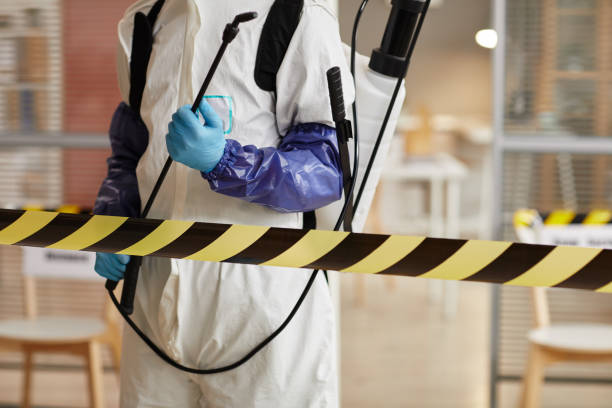 Professional Biohazard technician working in Hudson, IA